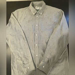 Old Navy 100% Cotton  *Excellent Cond* Classic Nautical Buttondown. Size M